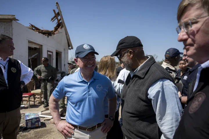 Image: DHS Secretary Alejandro Mayorkas Visits Rolling Fork, Mississippi  (088)