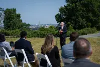 Cover photo for the collection "DHS Secretary Alejandro Mayorkas Gives Remarks at Live UAS Demo"