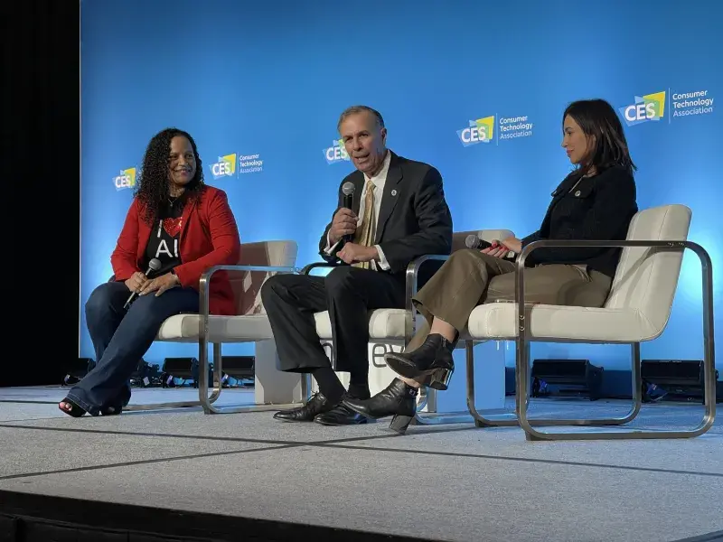 Under Secretary Kusnezov participating on an opening day CES panel on how organizations are using AI to advance their missions.