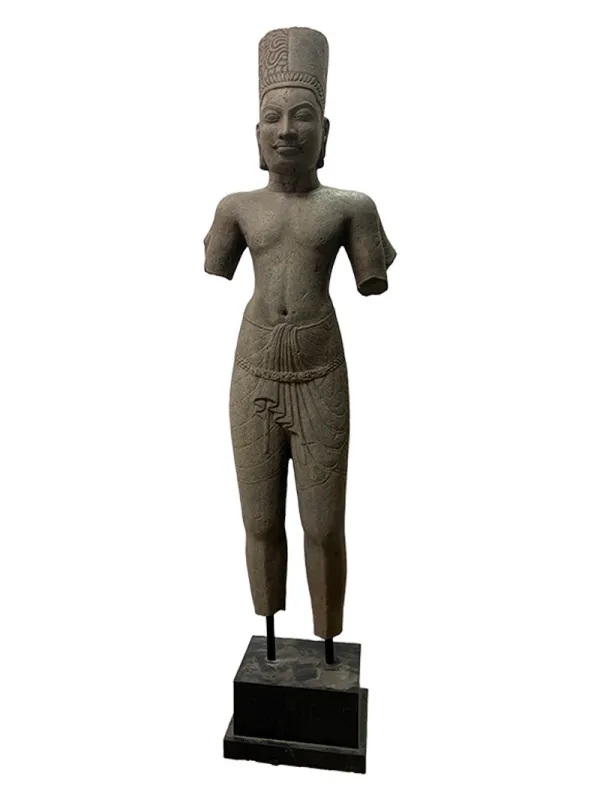 A standing stone Harihara.
