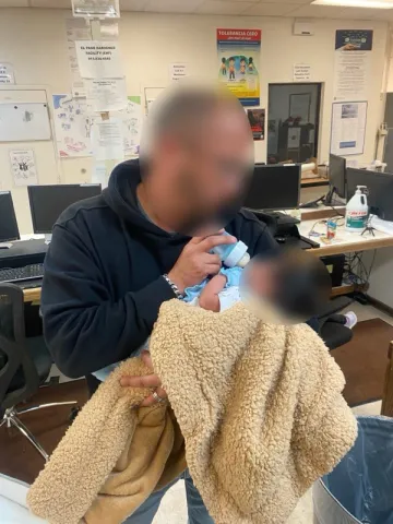 Special agents from Homeland Security Investigations El Paso and U.S. Border Patrol agents rescued a 4-year-old girl from Guatemala and an infant Nov. 8 who smugglers separated from their parents.