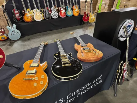 “These fraudulent guitars may look and feel legitimate for unsuspecting consumers buying them from third party online sources, street markets, unauthorized retailers, and person-to-person transactions,” said Cheryl M. Davies, CBP Director of Field Operations in Los Angeles.