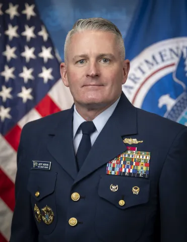 Rear Admiral Jeffrey W. Novak, Military Advisor to the Secretary.