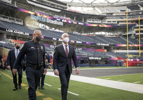 Man with diabetes furious with security at Super Bowl LVI location