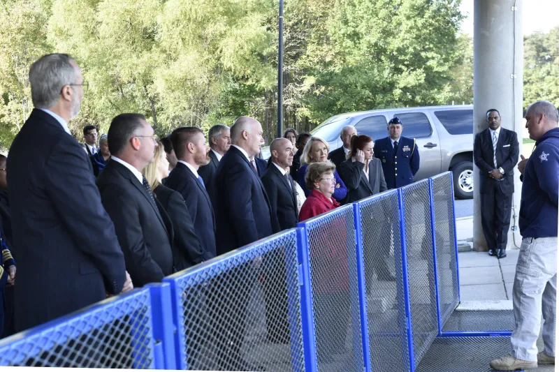 U.S. Secret Service Demonstrates a Security Operation for Senator Mikulski and DHS Senior Leadership