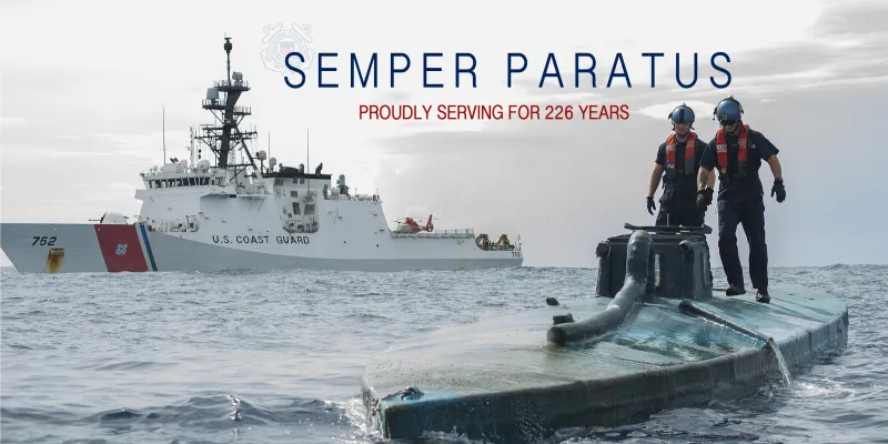 United States Coast Guard Celebrates 226 Years Semper Paratus Proudly Serving for 226 Years