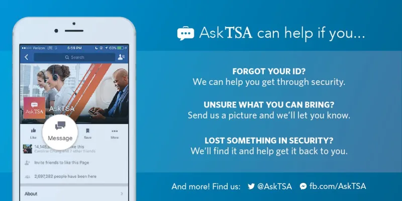 What to ask TSA through the AskTSA tool 
