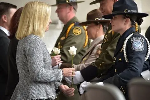 Secretary Nielsen Honors Fallen Officers During Police Week 2018