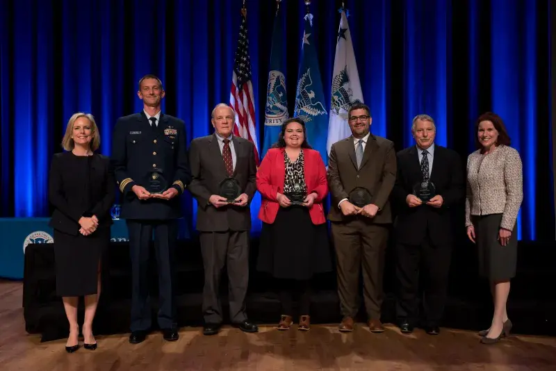 The Secretary’s Award for Excellence 2018 - USCG Electronic Charts Team - United States Coast Guard
