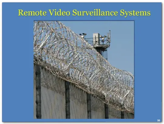 Remote video surveillance systems.