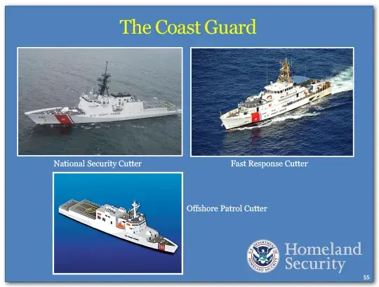 We are ensuring that the Coast Guard has what it needs to get its job done.
